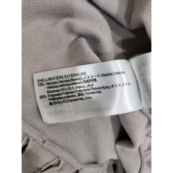 ST. studio Women's Taupe Beige Knit Stretch Bodycon Midi Dress Size XS EUC - Picture 7 of 8